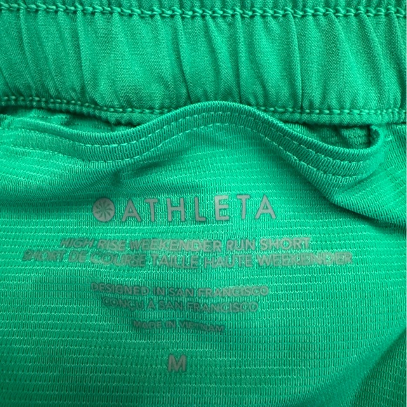 Athleta High Rise Weekend Run Short 4” - Picture 3 of 3